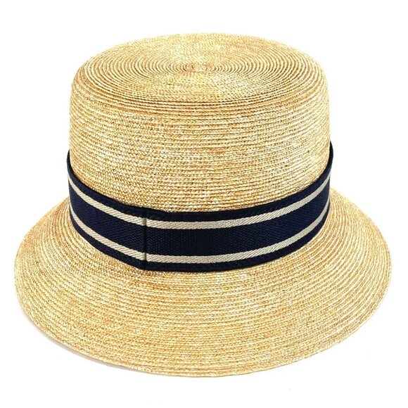 Dior 11DRT952G180 DIORESORT hat Straw hat straw hat hat Beige/Navy
